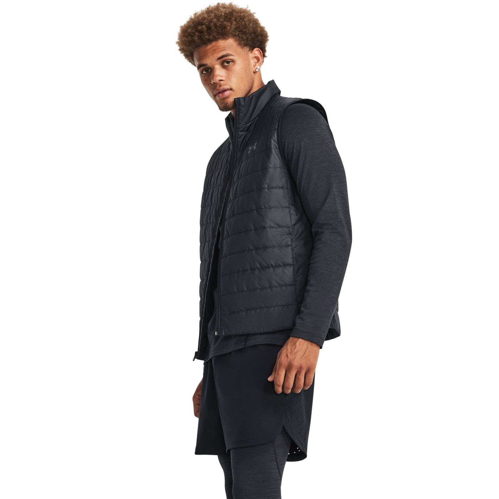 

Лонгслив домашний мужской Under Armour Ua Cg Armour Twist Mock черный XL, Ua Cg Armour Twist Mock