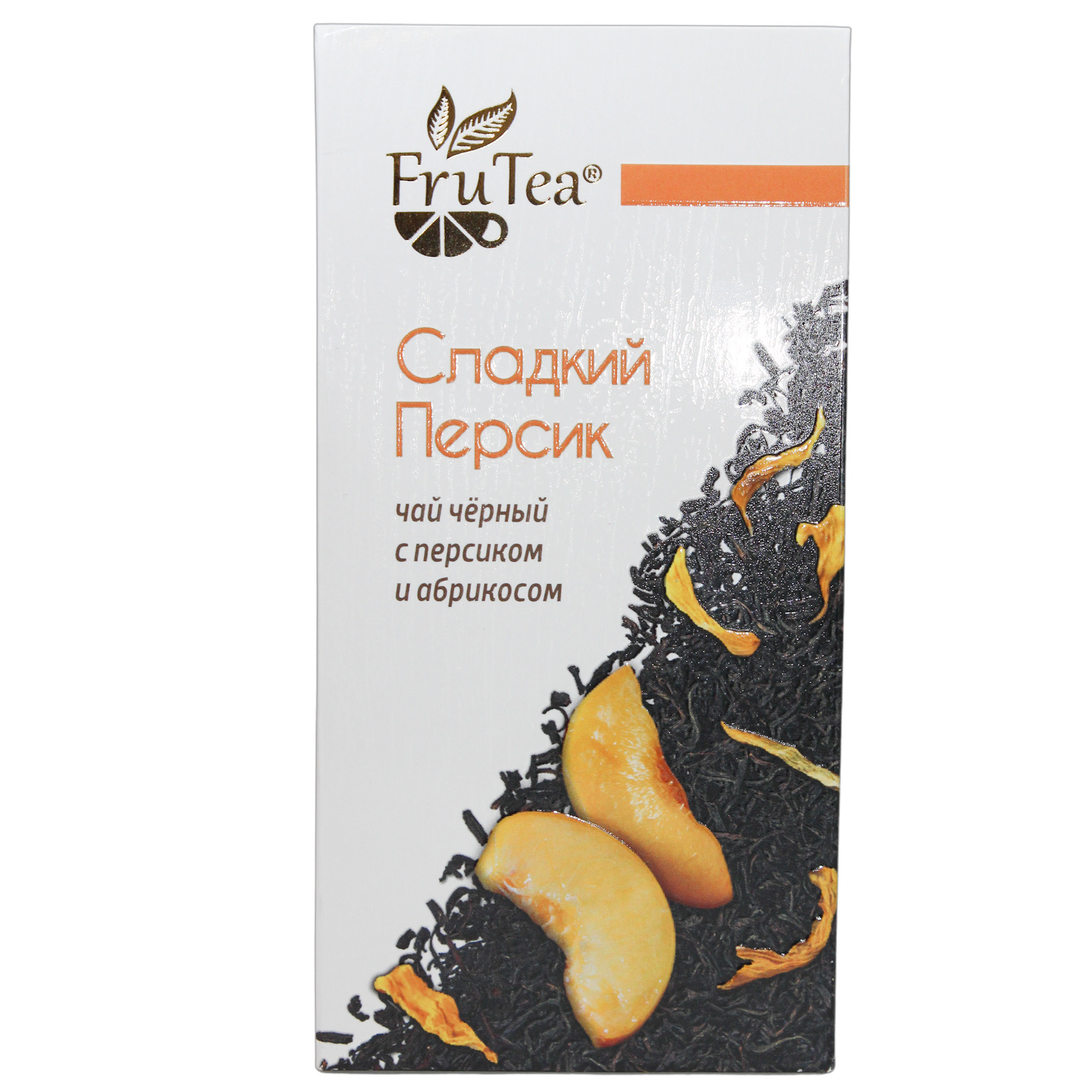 

Чай FruTea Сладкий персик черный 50 г