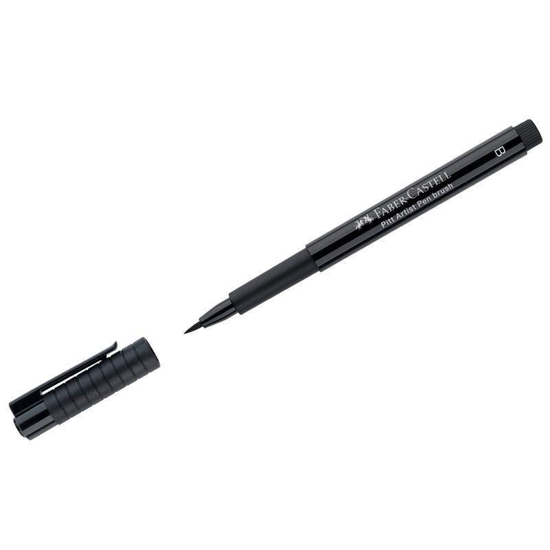 

Ручка капиллярная FABER-CASTELL "Pitt Artist Pen Brush" 290141 черная, 1 мм, 10 штук, 290141