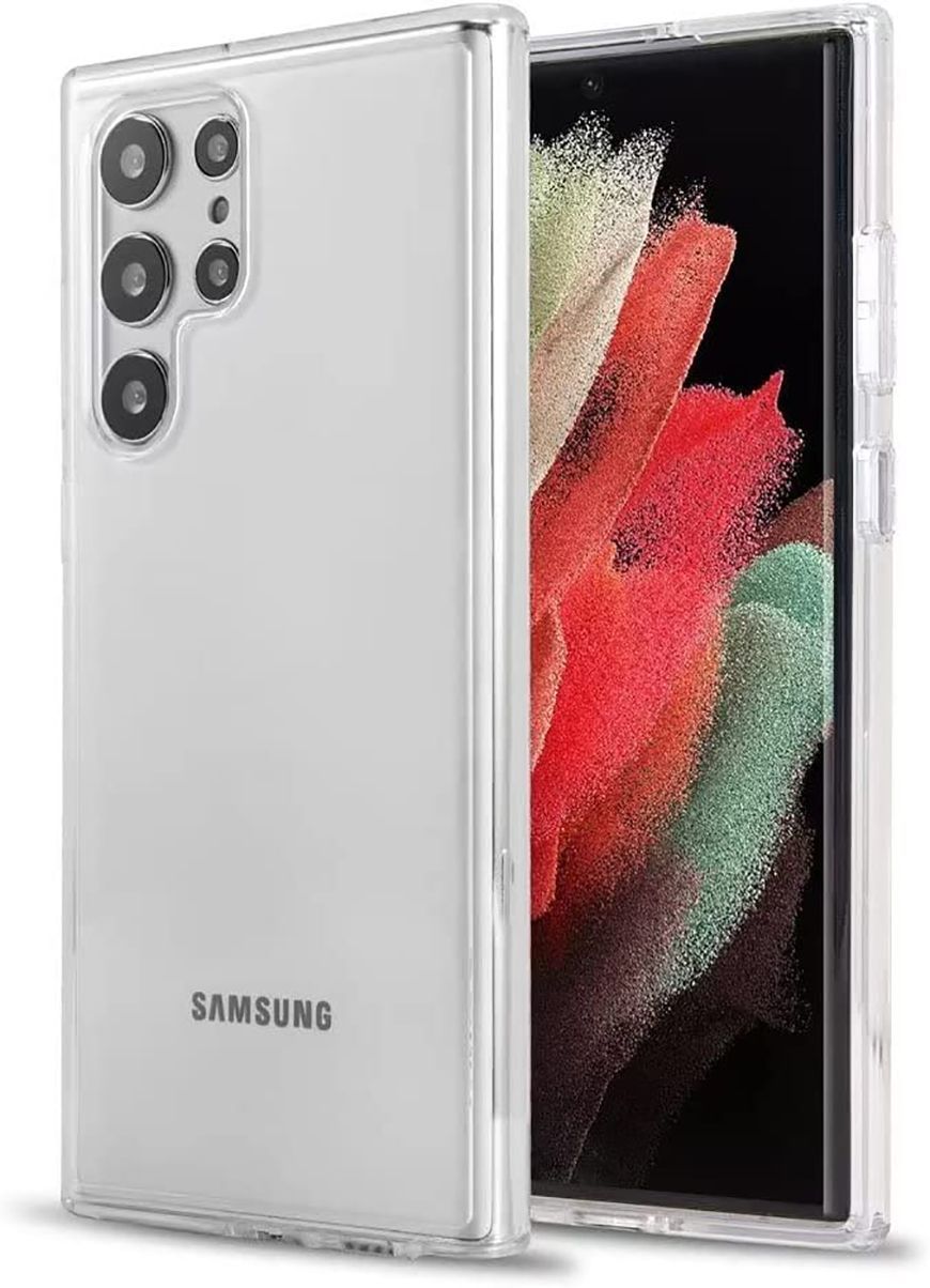 

Защитный чехол на Samsung Galaxy S23 Ultra прозрачный, 158345