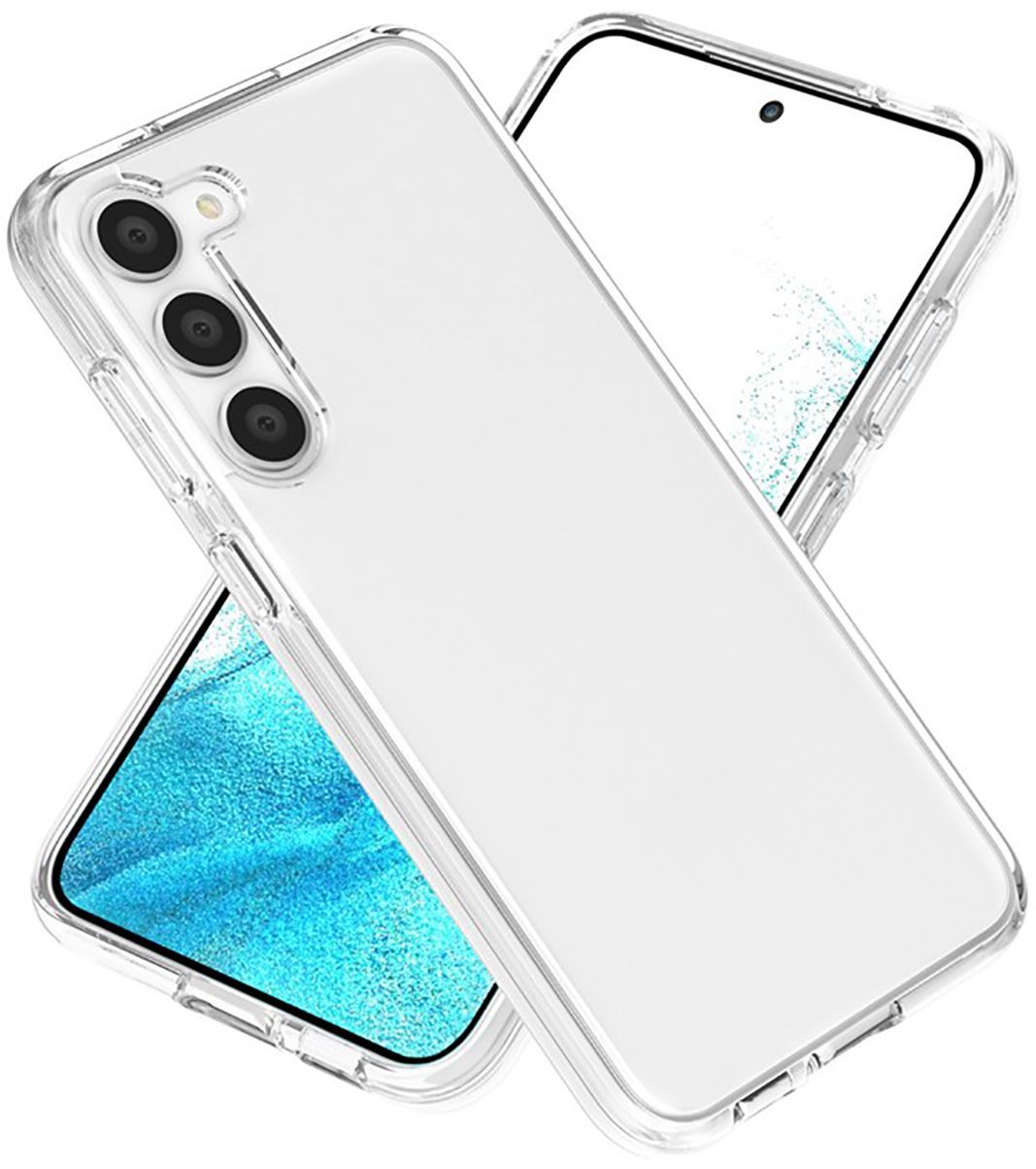 

Защитный чехол на Samsung Galaxy S23 прозрачный, 158303