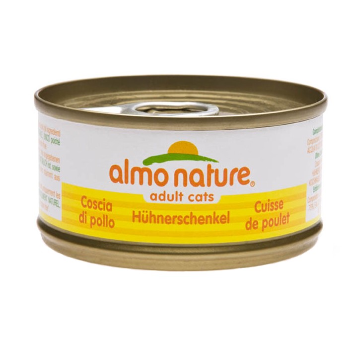 Консервы для кошек Almo Nature HFC Natural, с куриными бедрышками, 150г