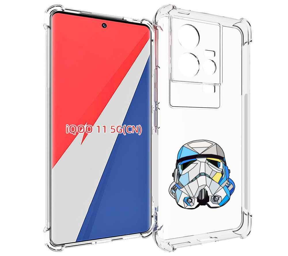 

Чехол MyPads star wars дарт вейдер для Vivo iQOO 11, Прозрачный, Tocco