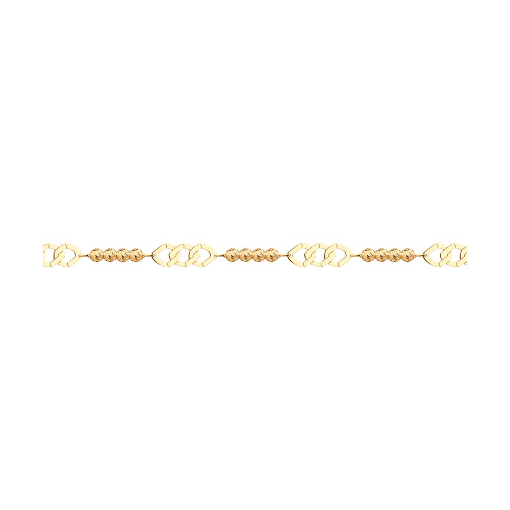 

Браслет из красного золота р.  Diamant 51-150-01184-1, 51-150-01184-1