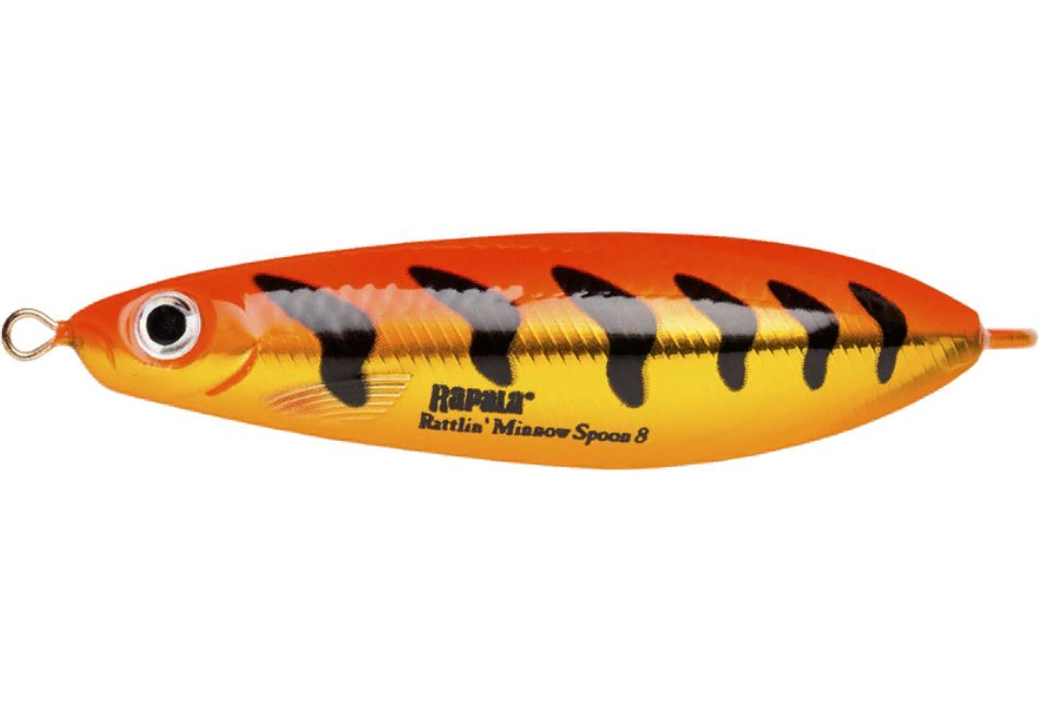 

Незацепляйка Rapala Rattlin' Minnow Spoon 08 /GFRT / 8см, 16гр., Разноцветный