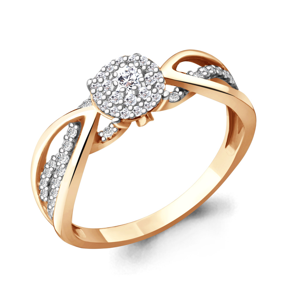 

Кольцо из красного золота с бриллиантом Aquamarine Aquamarine 963121к_585_кз р, 963121к_585_кз