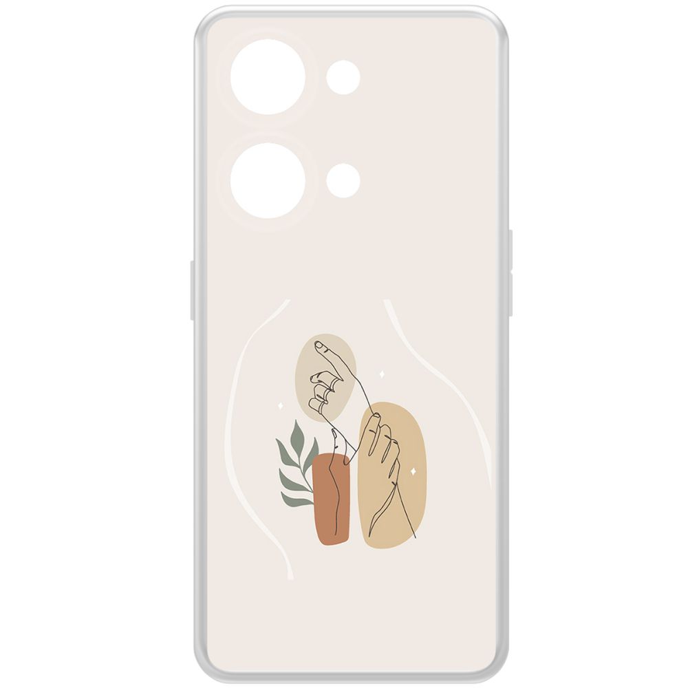 

Чехол-накладка Krutoff Clear Case Тонкость для OnePlus Nord 3 5G, Прозрачный