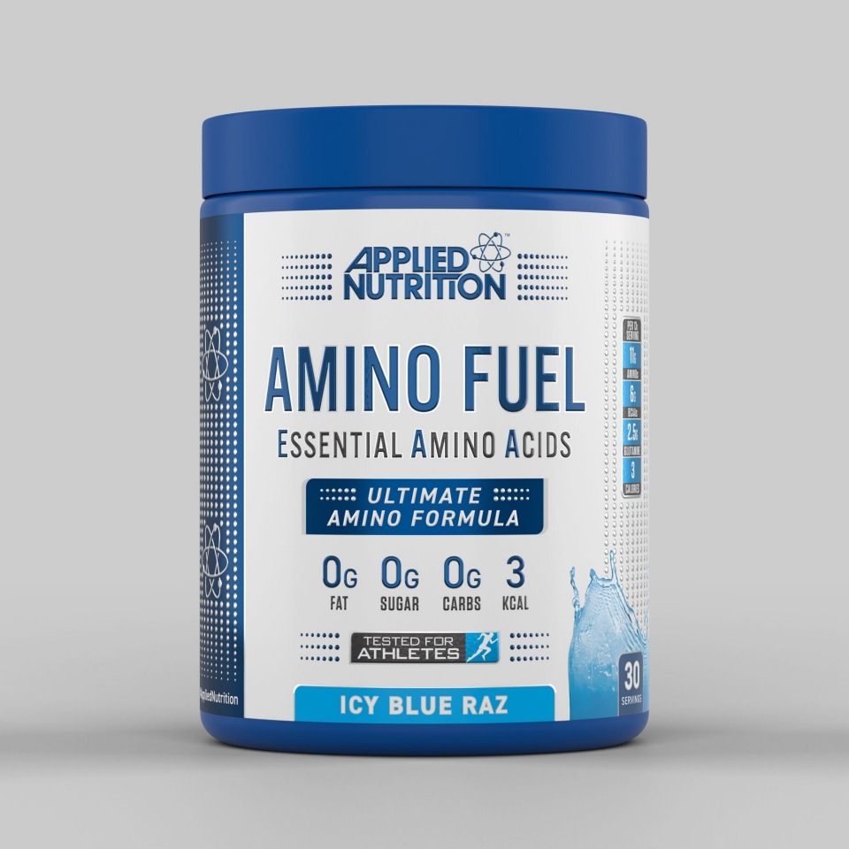 фото Аминокислотный комплекс applied nutrition amino fuel 390 гр ледяная голубая малина