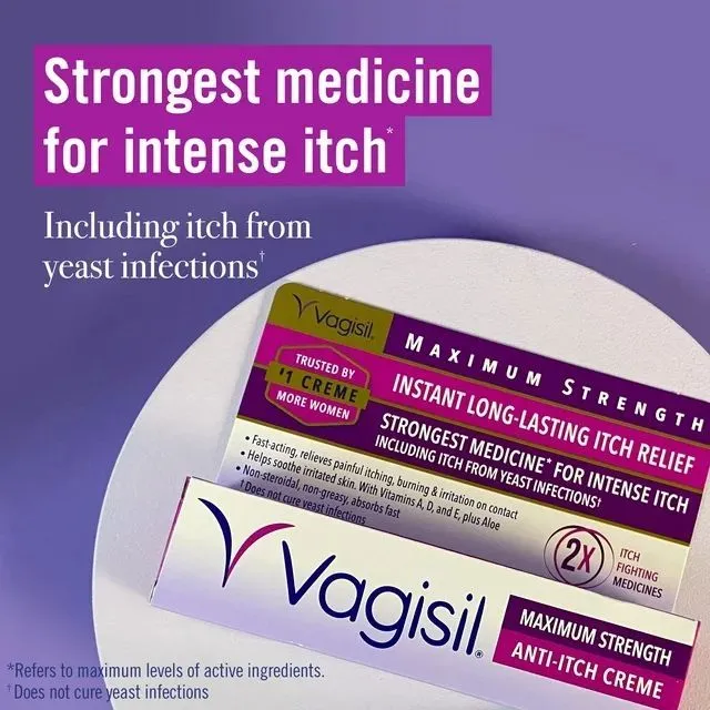 

Крем Vagisil, увлажняющий антибактериальный, для интимной гигиены, 28 г