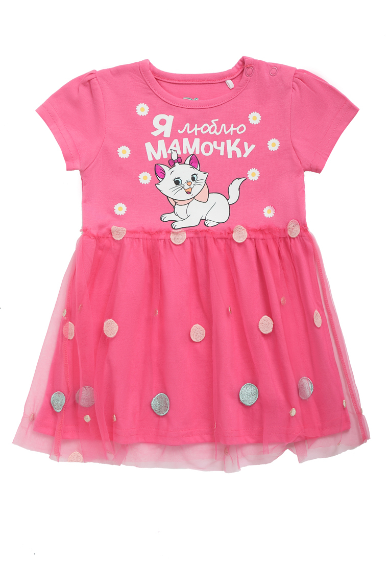 Платье детское DISNEY SS22D08 цв. розовый р. 86