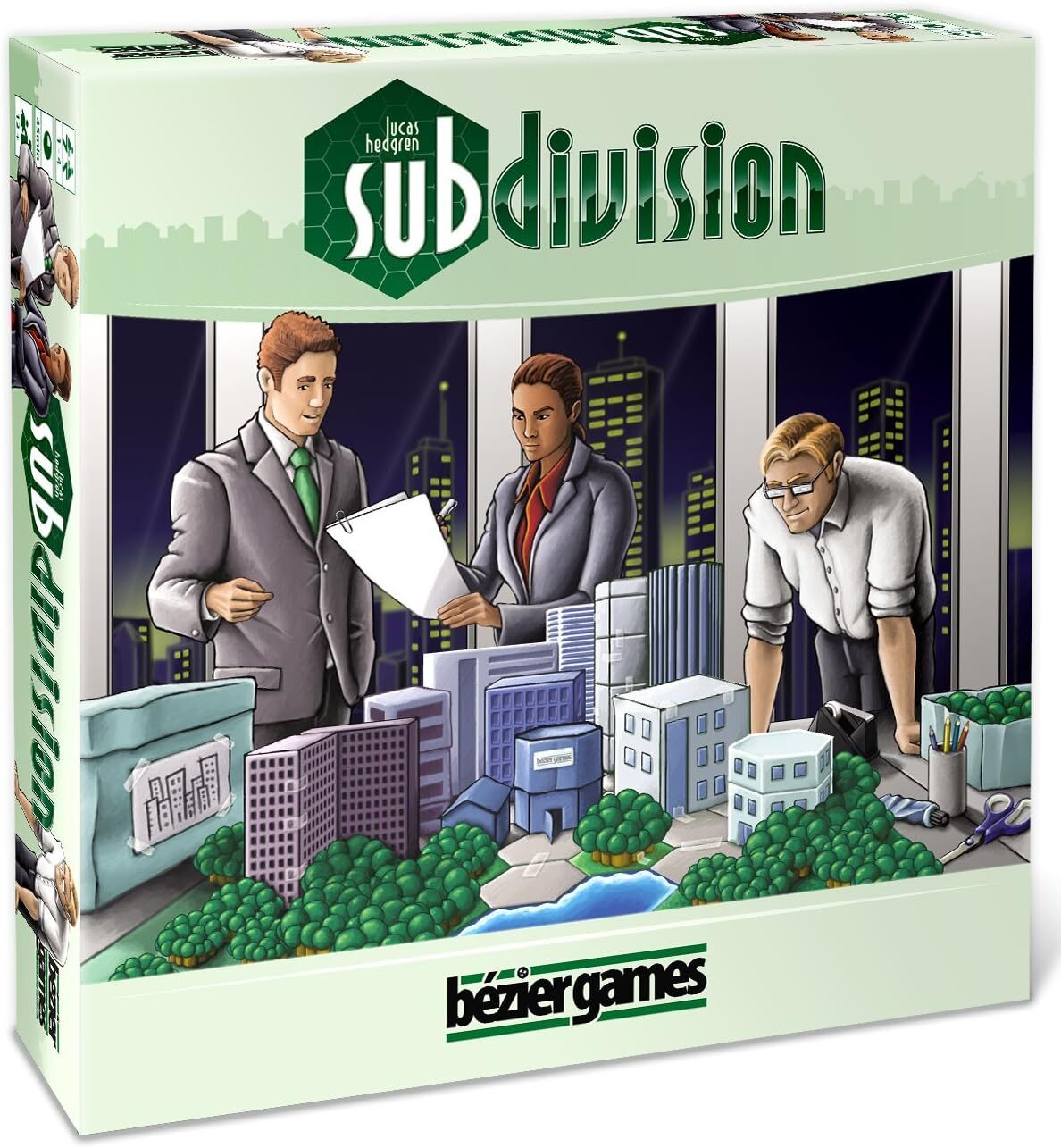 Настольная игра Bezier Games Subdivision BEZSUDV на английском языке  - купить