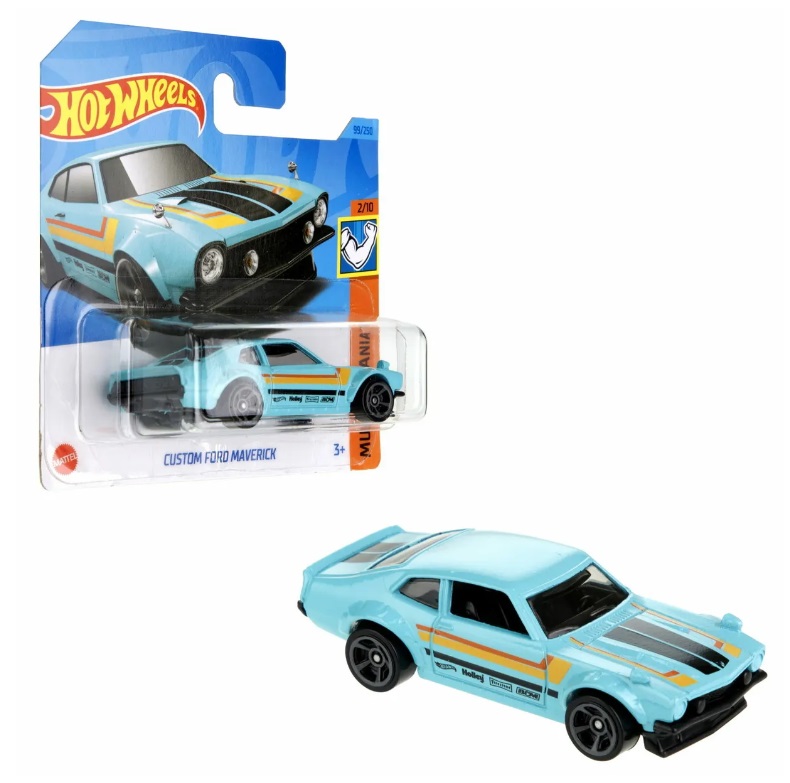 

Машинка базовой коллекции Hot Wheels CUSTOM FORD MAVERICK бирюзовый 5785HKJ53