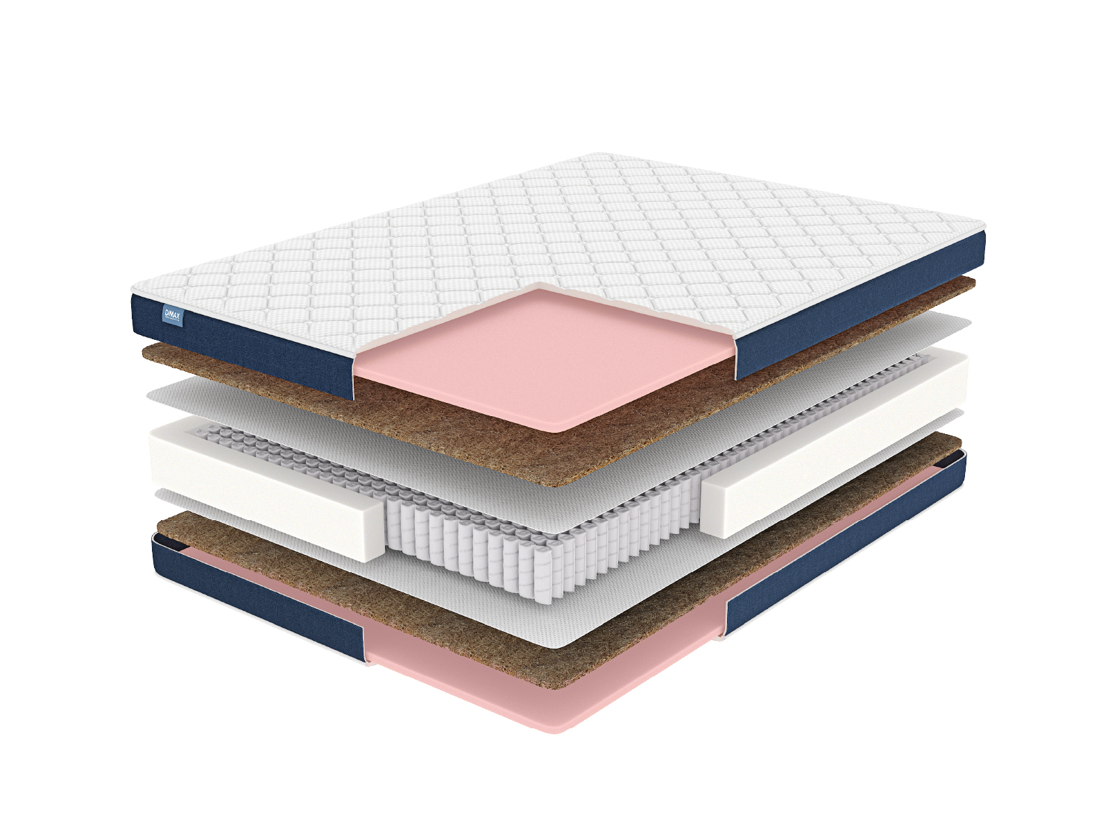 

Матрас Dimax Практик Медиум Лайт 1000 80x210, Практик Медиум Лайт 1000