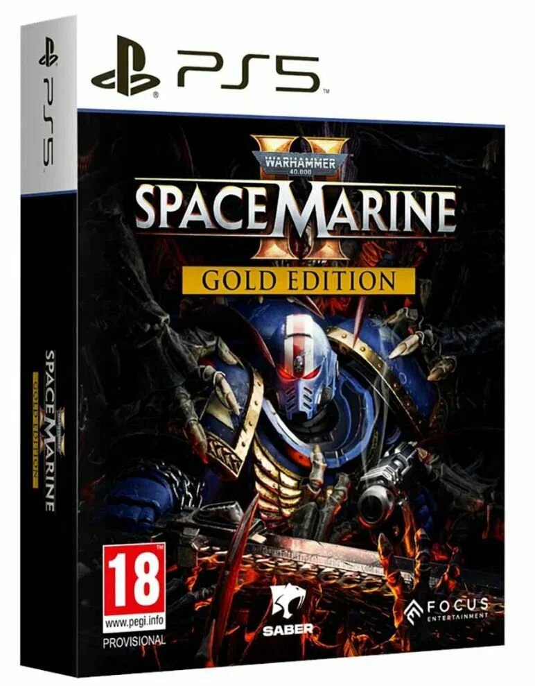 

Игра Warhammer 40,000: Space Marine 2 Gold Edition (PlayStation 5, русские субтитры)