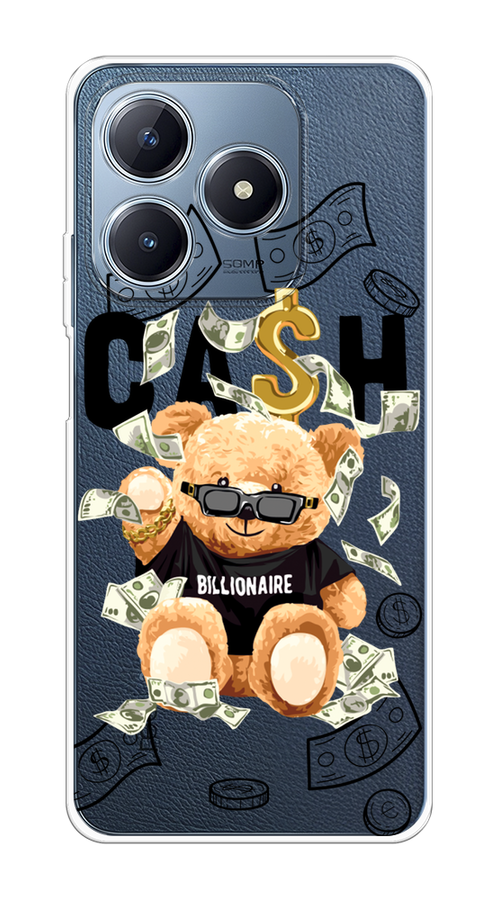 

Чехол Case Place на Realme C63 "Big cash", Черный;серый;бежевый, 2517350-1