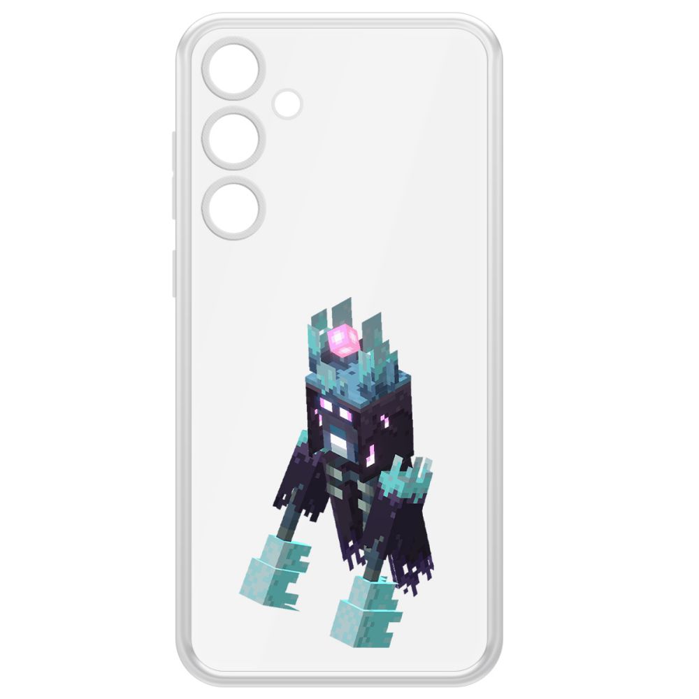 

Чехол-накладка Clear Case Minecraft-Несчастный Призрак для Samsung Galaxy A35 5G (A356), Прозрачный