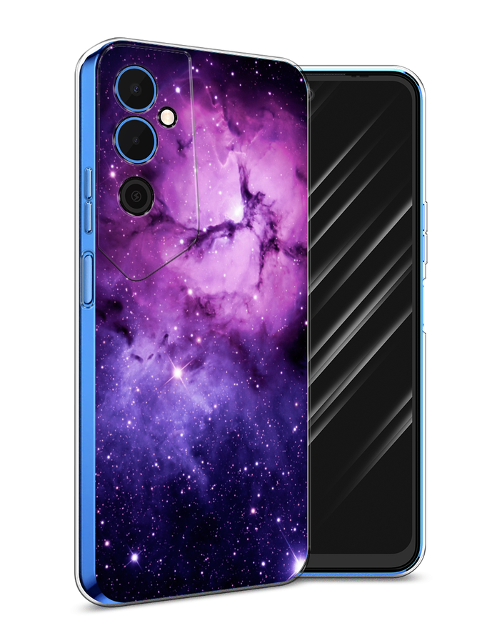 

Чехол Awog на Tecno Pova Neo 2 / Техно Пова Нео 2 "Космос 18", Фиолетовый