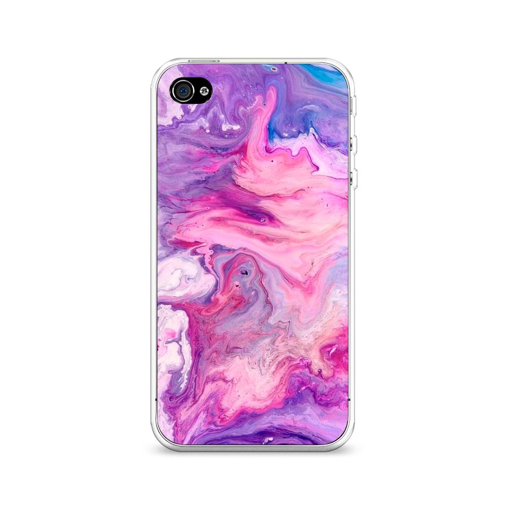

Чехол на Apple iPhone 4/4S "Нежно-розовая абстракция", Розовый, 10150-3