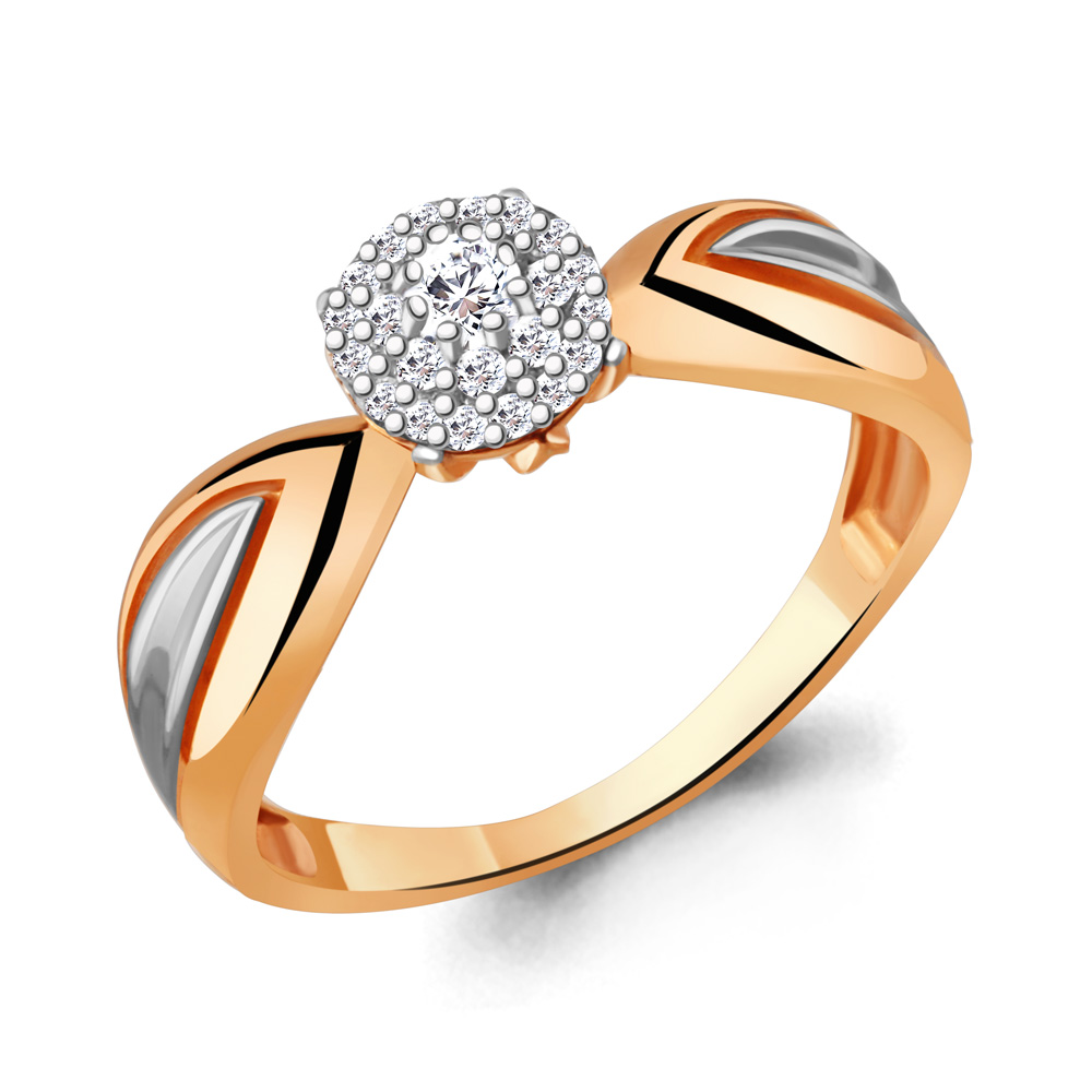 

Кольцо из красного золота с бриллиантом Aquamarine Aquamarine 963125к_585_кз р. 17,5, 963125к_585_кз