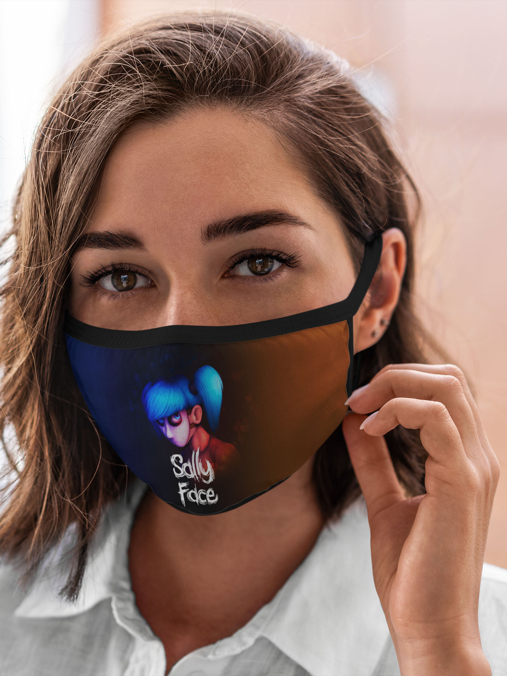 

Многоразовая маска унисекс Burnettie Sally Face, Разноцветный, Sally Face