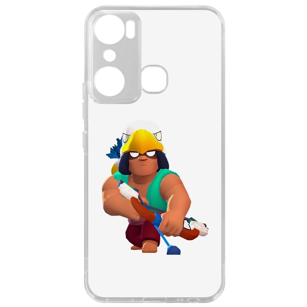 

Чехол-накладка Brawl Stars-Бо для Infinix Hot 20i