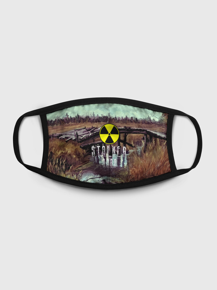

Многоразовая маска унисекс Burnettie S.T.A.L.K.E.R Вова, Разноцветный, S.T.A.L.K.E.R Вова