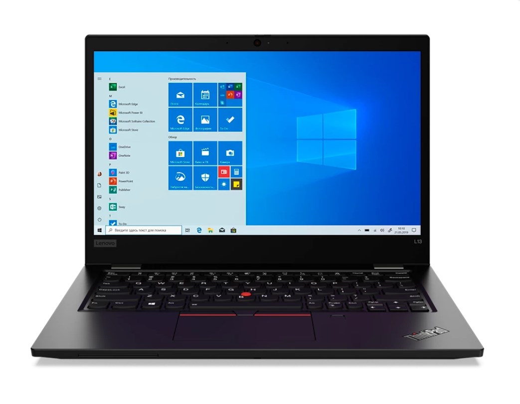 фото Ноутбук lenovo thinkpad l13 gen 2 black (21ab000hrt)