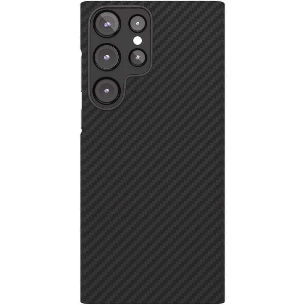 

Чехол VLP Kevlar Case с MagSafe для Samsung S23 Ultra чёрный, Черный, Kevlar Case с MagSafe для Samsung S23 Ultra чёрный