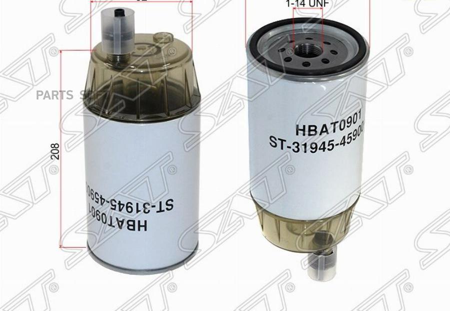 

Фильтр Топливный С Колбой Hyundai Hd 45/72/County 10- Sat St-31945-45900-C