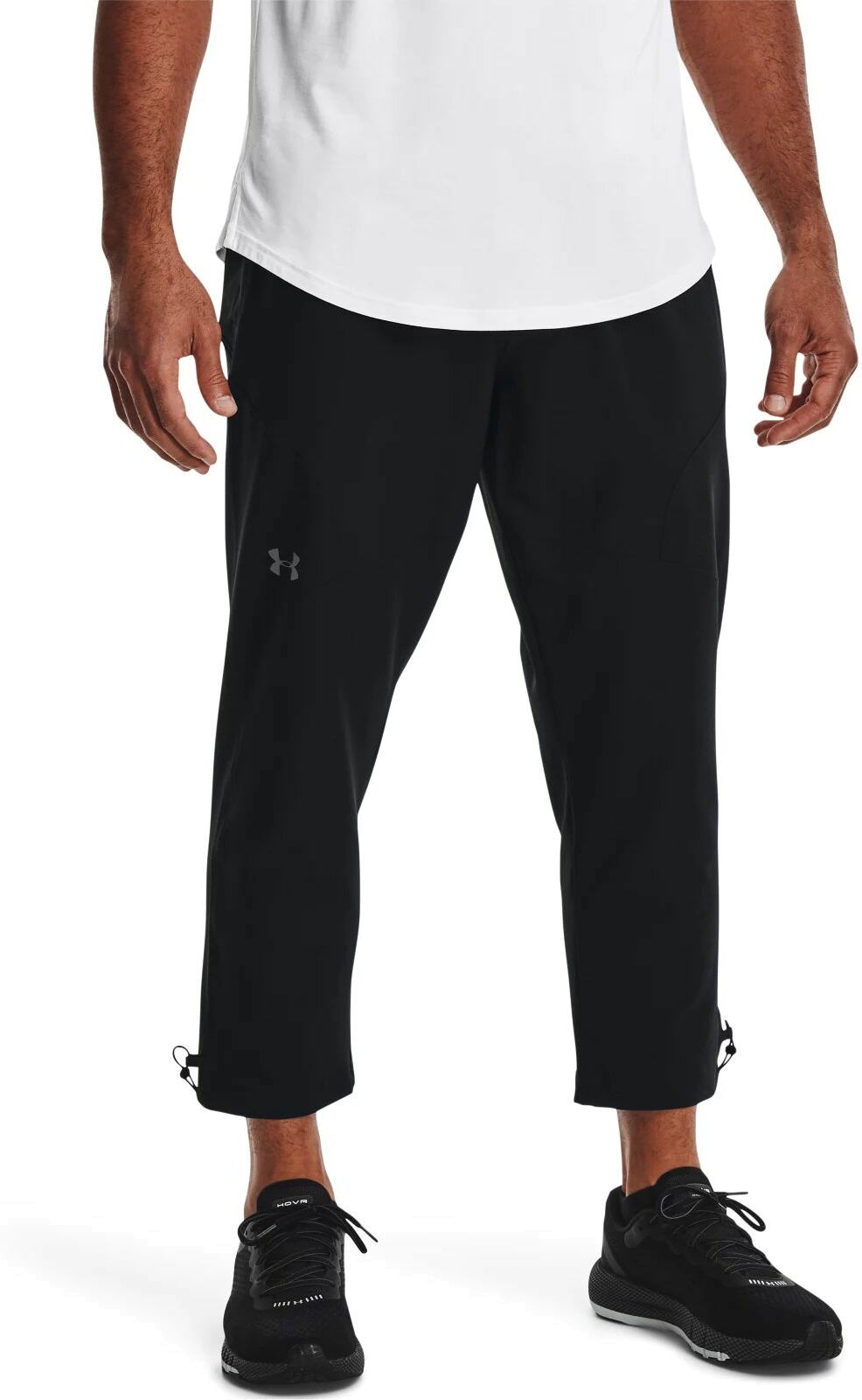 Спортивные брюки мужские Under Armour UA Unstoppable Crop Pant черные SM