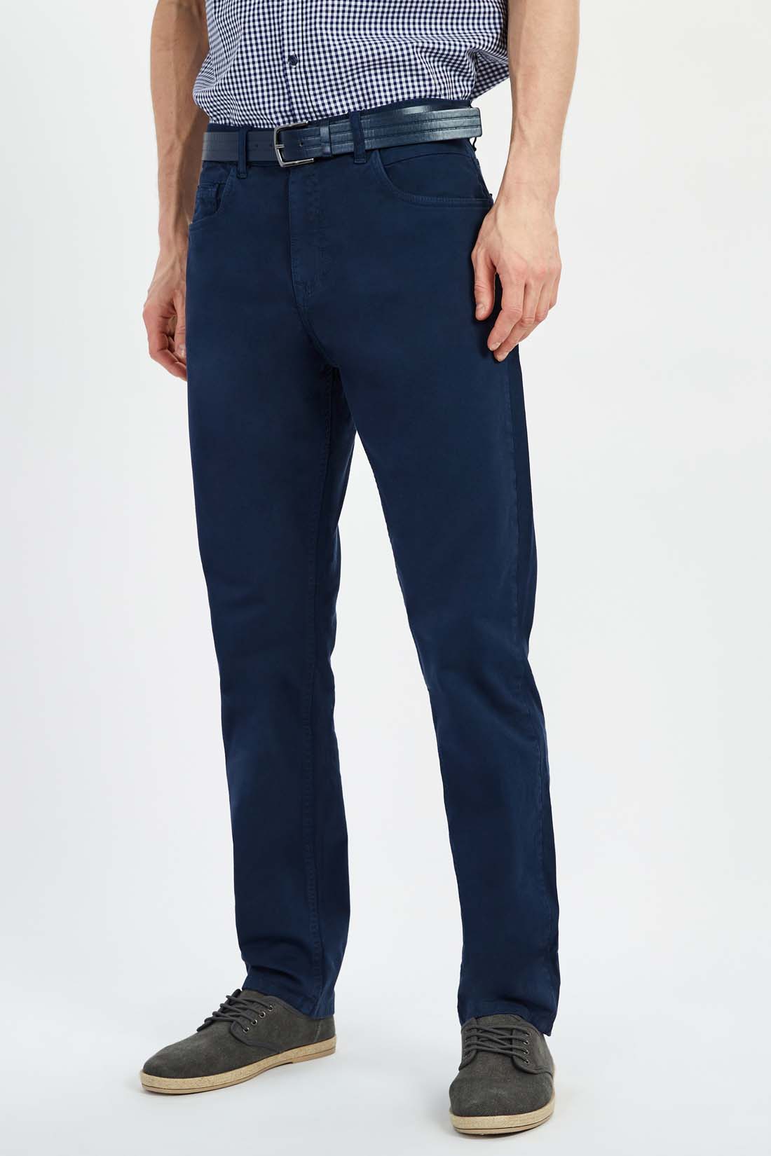 

Брюки мужские Baon B7922025 синие 2XL, B7922025