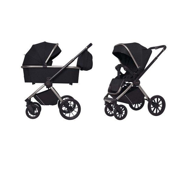 

Коляска 2 в 1 Carrello Optima CRL-6503/1 Pitch Black 2022