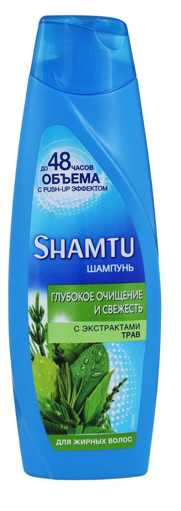 

Шампунь Shamtu Травяной коктейль для жирных волос 380 мл