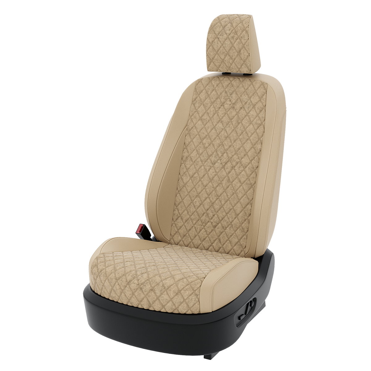 

Чехлы на сиденья Центр Авточехлов для Hyundai Solaris 2 CNTRA1221F-С2-566 Алькантара ромб, Бежевый, CNTRA1221