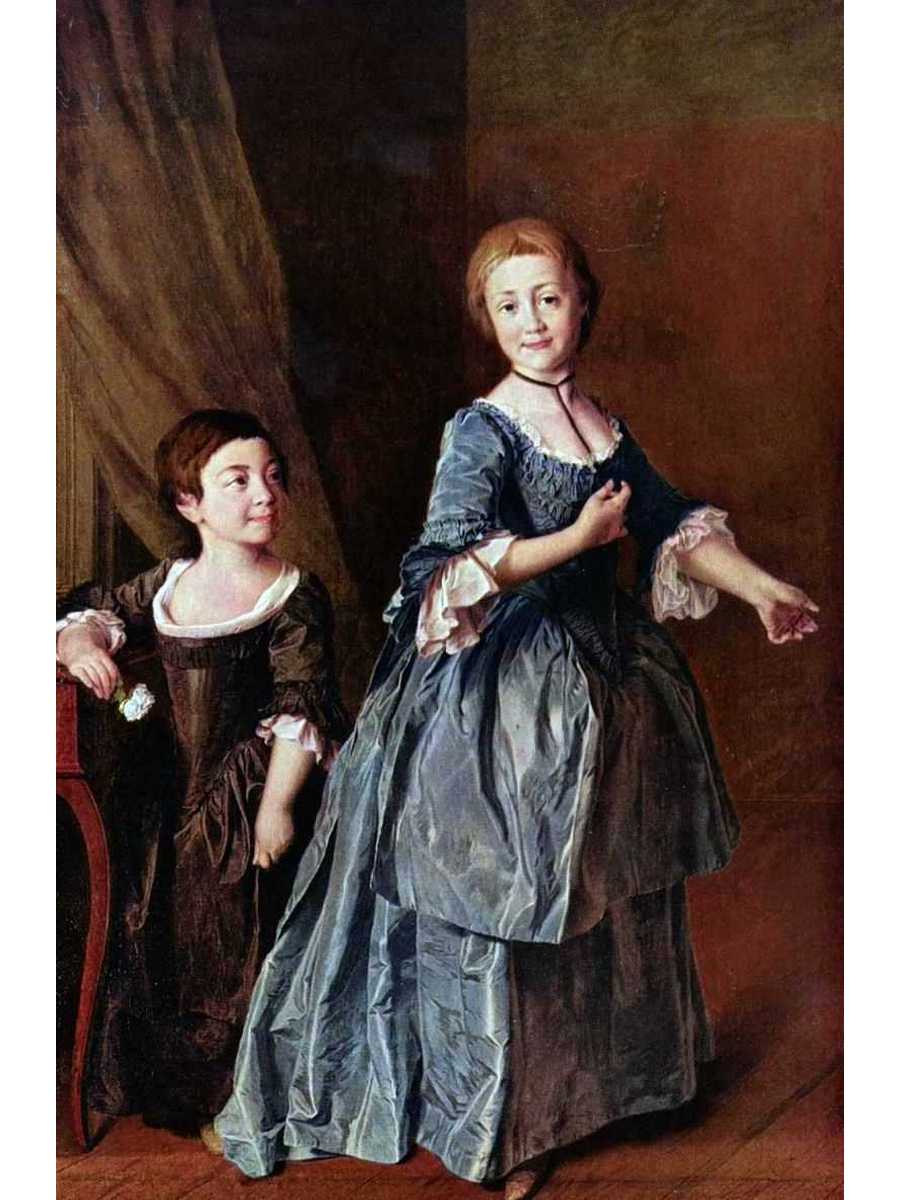 

Постер DRABS A3 Левицкий Дмитрий Григорьевич Портрет княгини Давыдовой и княгини Ржевской