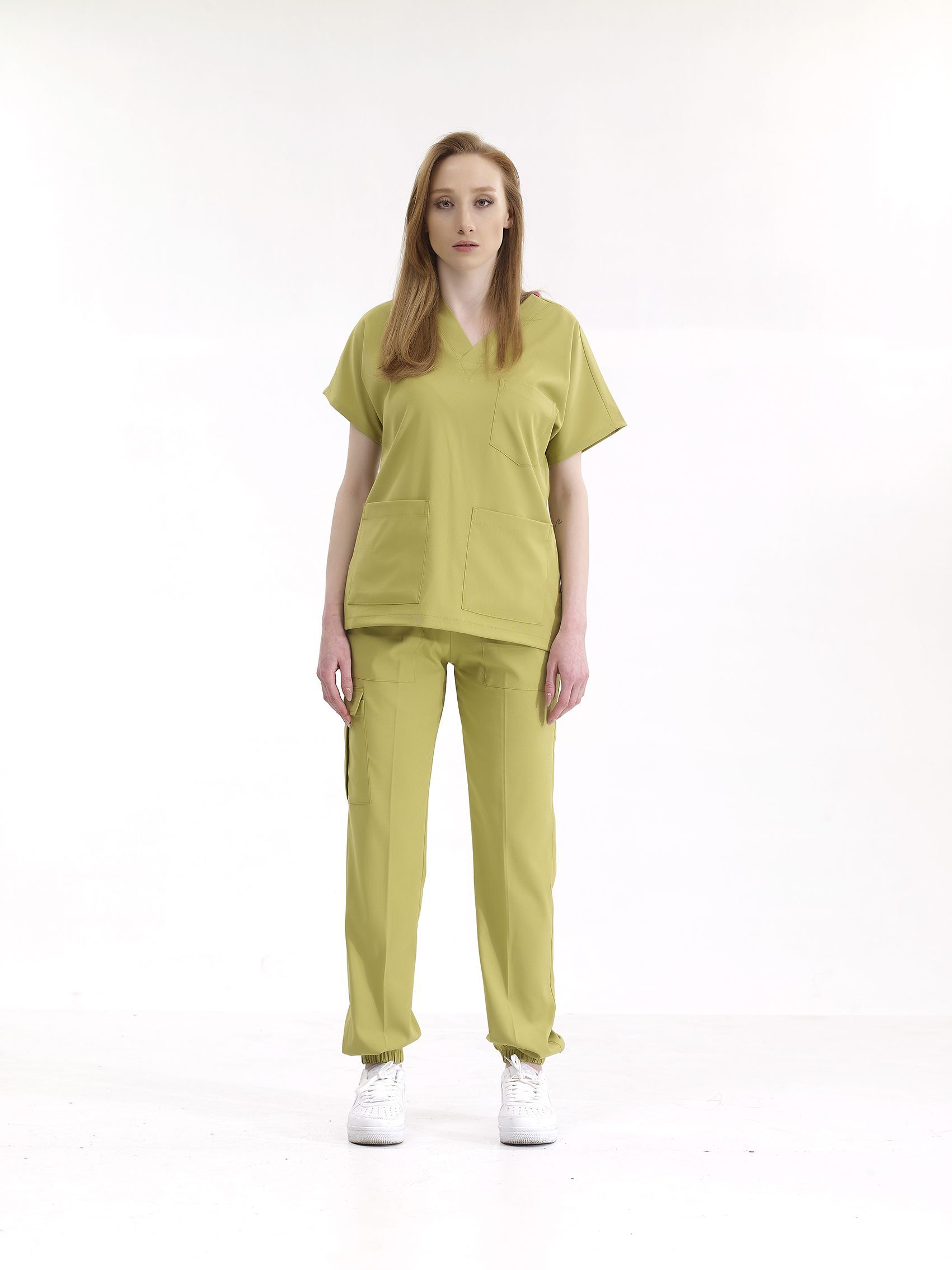 Костюм медицинский женский Cizgimedikal Uniforma JL100 зеленый L