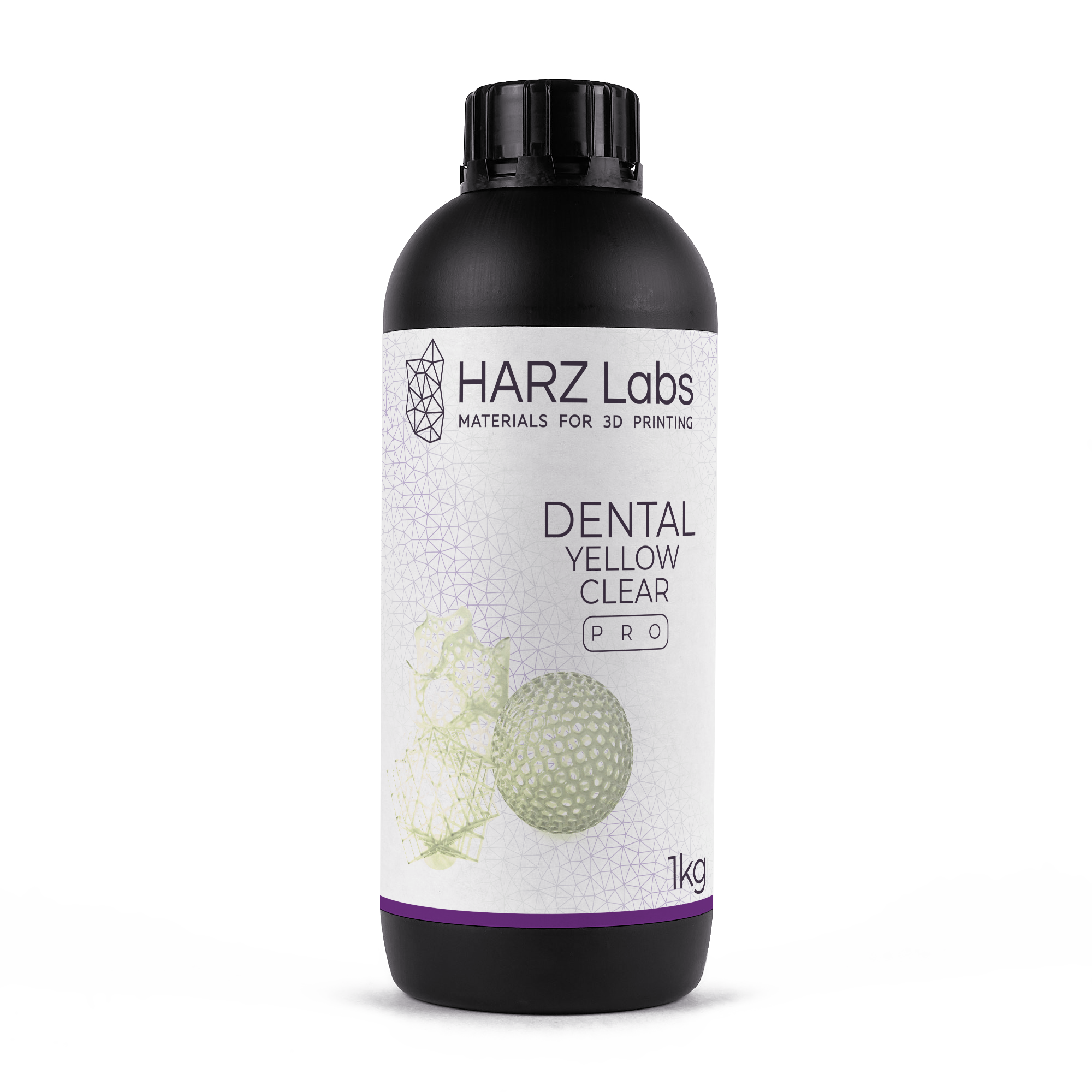 Фотополимер HARZ LABS Dental Yellow Clear PRO