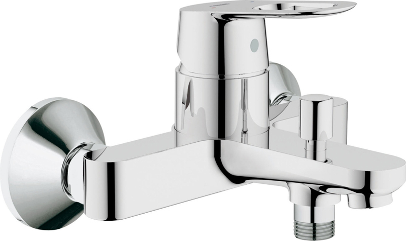 фото Смеситель для ванны grohe bauloop, хром (23341000)