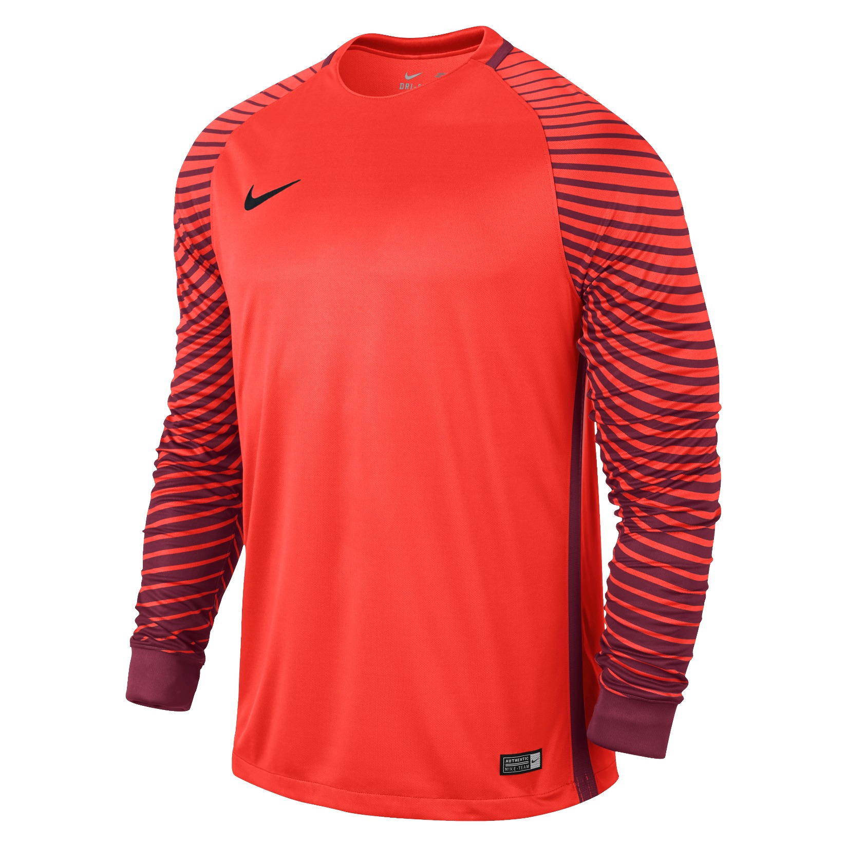 

Лонгслив мужской Nike LS GARDIEN JSY красный S US, LS GARDIEN JSY