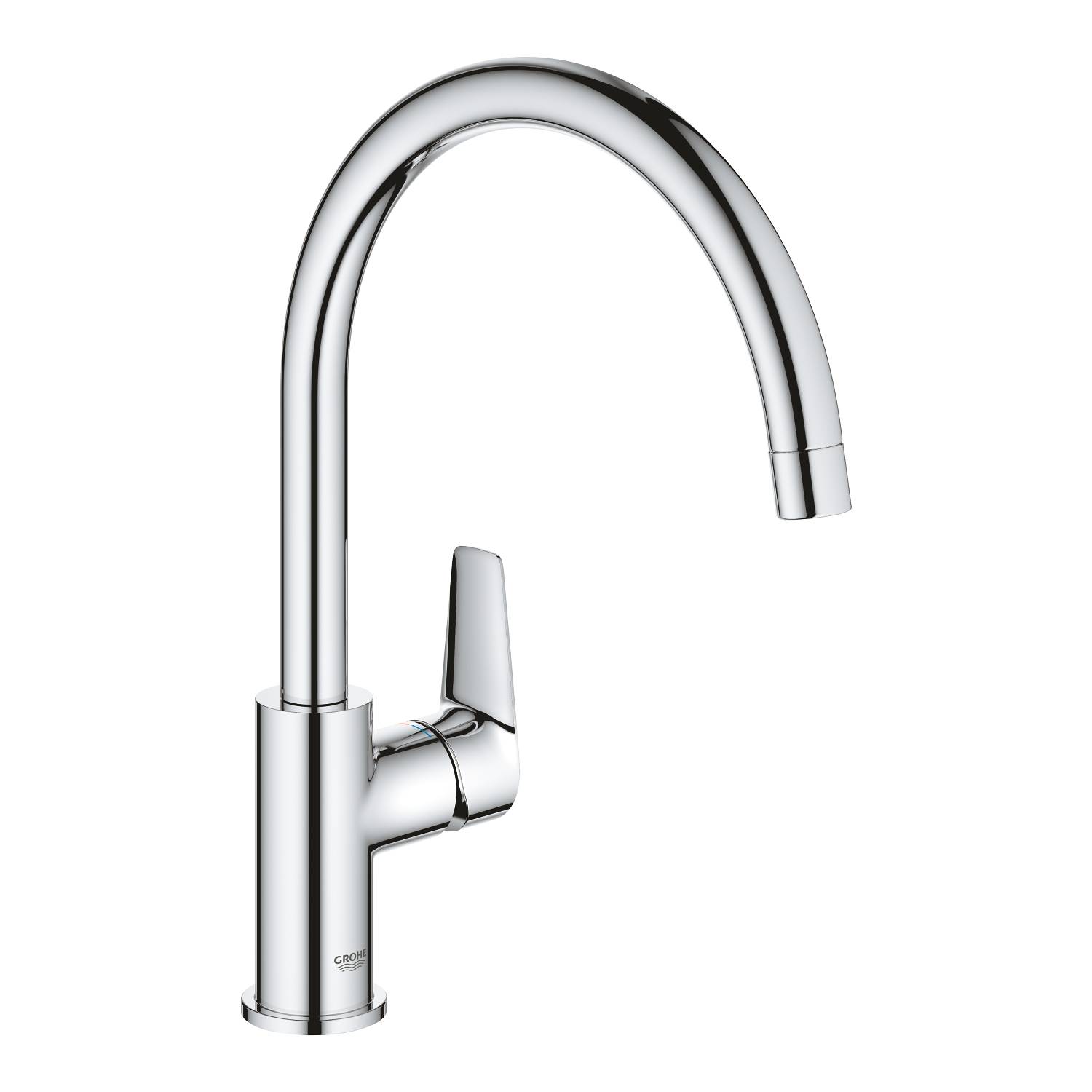 фото Смеситель для кухни grohe bauedge, хром (31367001)