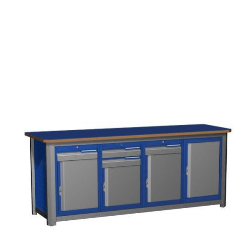 

Верстак четырехтумбовый MECHANIC М20.1210, MECHANIC М20.1210