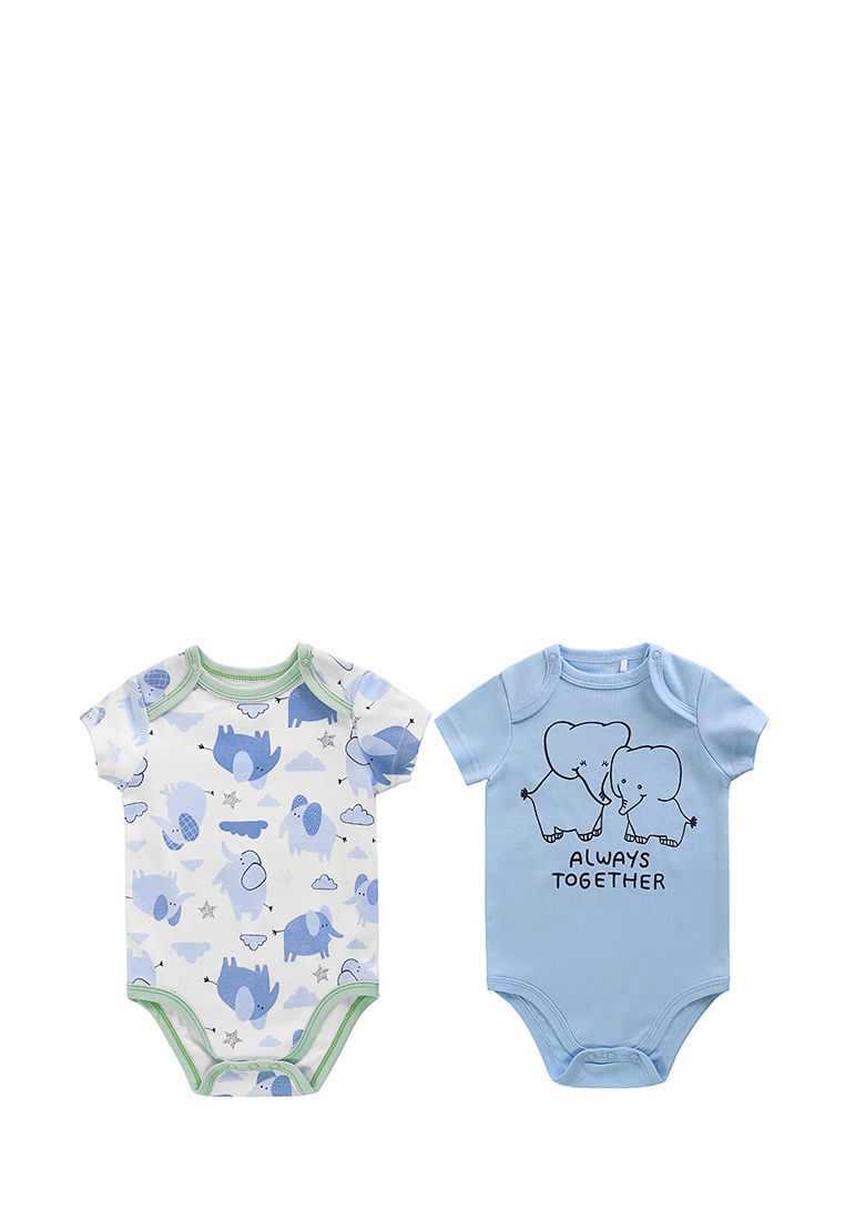 

Боди детское Kari baby SS22B11200810 цв. белый, светло-голубой р. 74, Белый;голубой, SS22B11200810