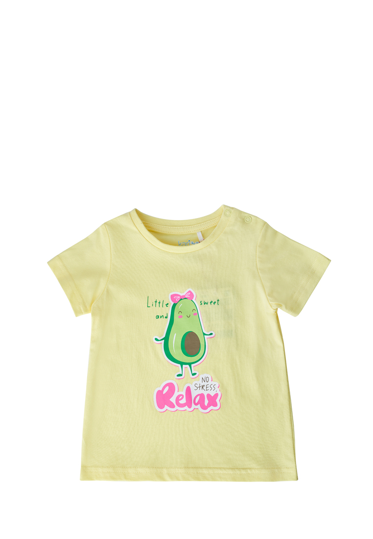 фото Футболка детская kari baby ss22b17401506 цв. желтый р. 92