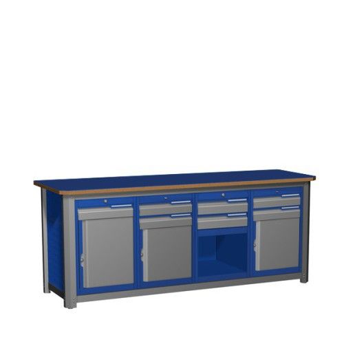 

Верстак четырехтумбовый MECHANIC М20.12ППС12, MECHANIC М20.12ППС12