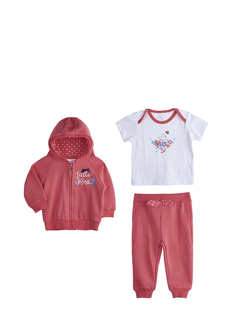 

Комплект одежды Kari baby SS19B36000321 цв. коралловый р. 74, SS19B36000321