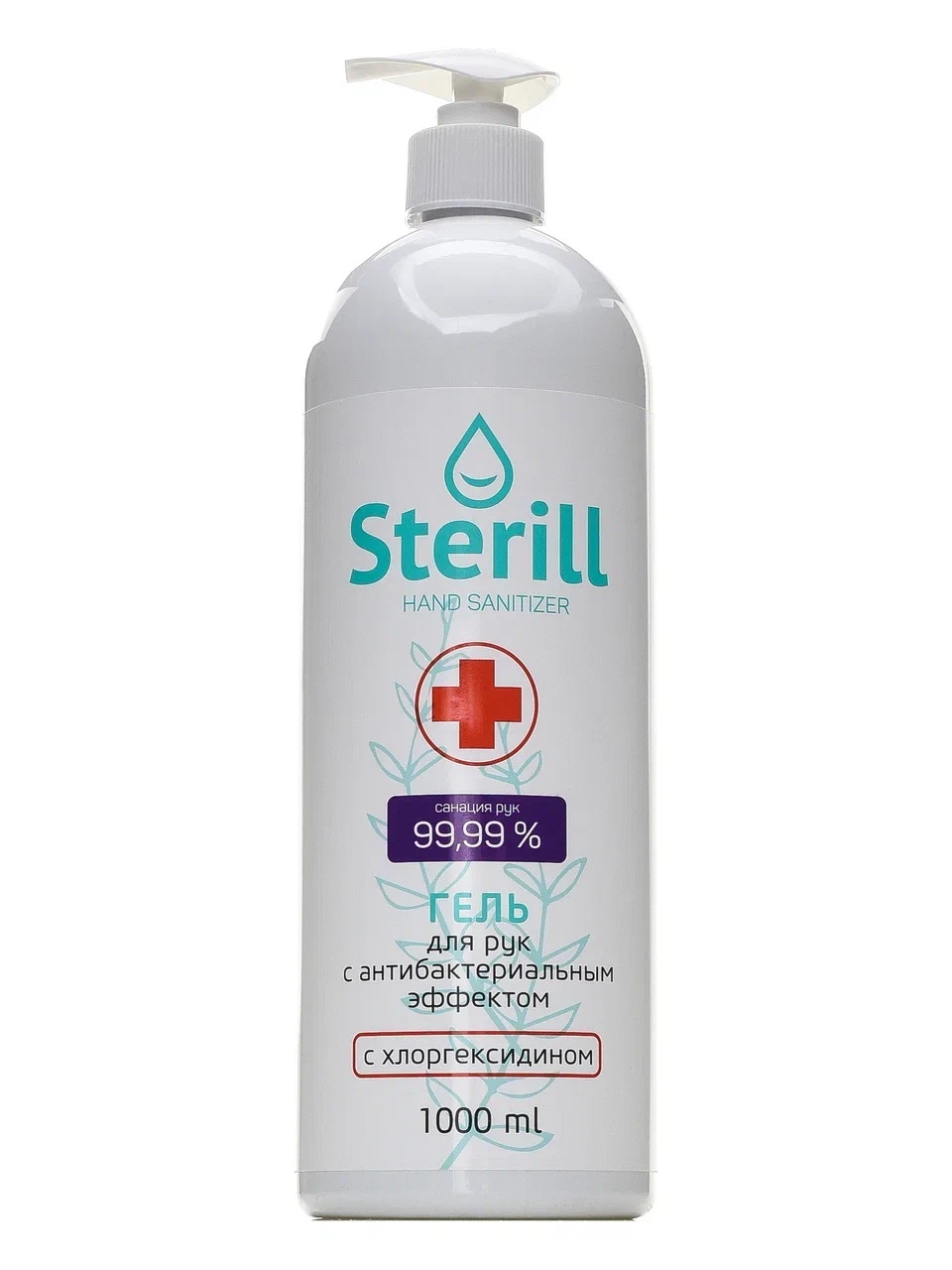 

Антибактериальный гель для рук Sterill с хлоргексидином 1000 мл., 1000-Г STERILL, 1000-Г STERILL