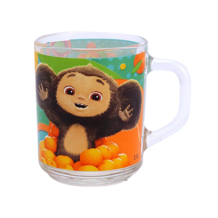 

Чашка ND Play Чебурашка, 9509497, 230 мл, стекло, прозрачный, 1 шт, Чебурашка