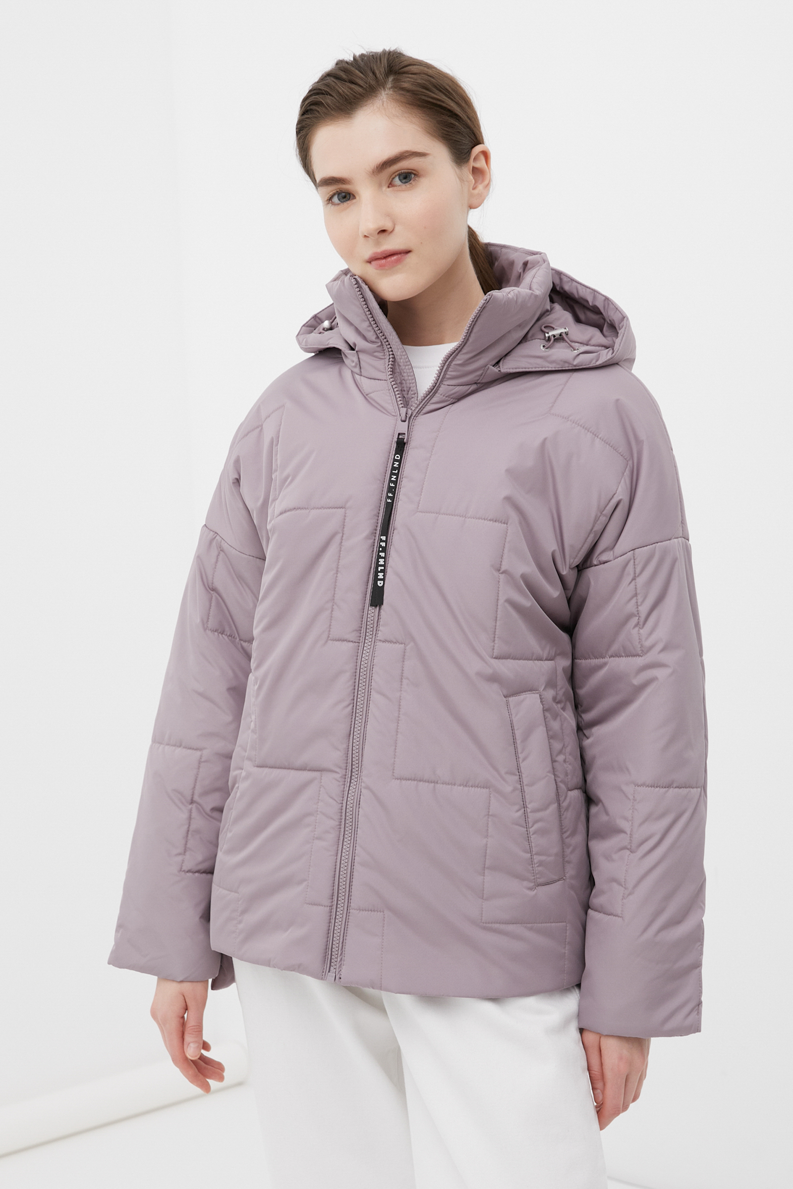 фото Куртка женская finn flare b21-12063.bc фиолетовая xl