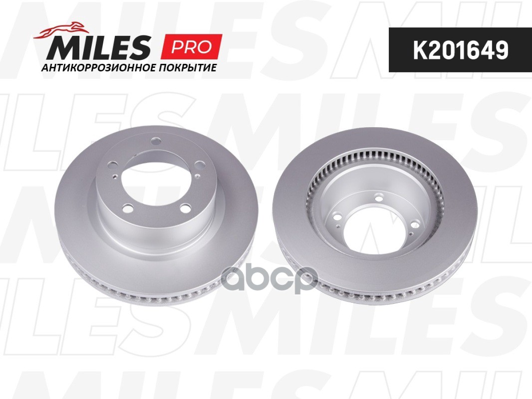 

MILES Диск тормозной TOYOTA LAND CRUISER J200/LEXUS LX570 08- пер.D 340мм. с покрытием