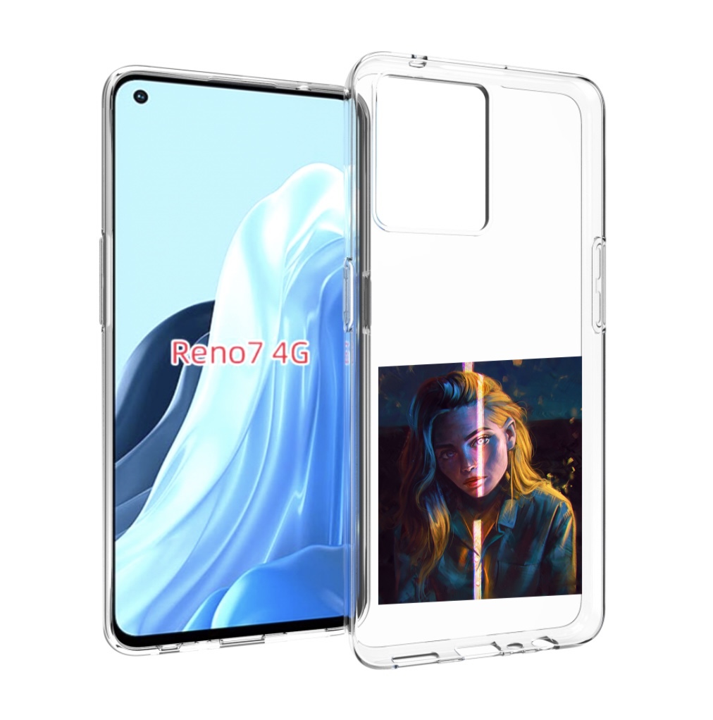 

Чехол MyPads девушка-в-тени для OPPO RENO 7 4G, Прозрачный, Tocco